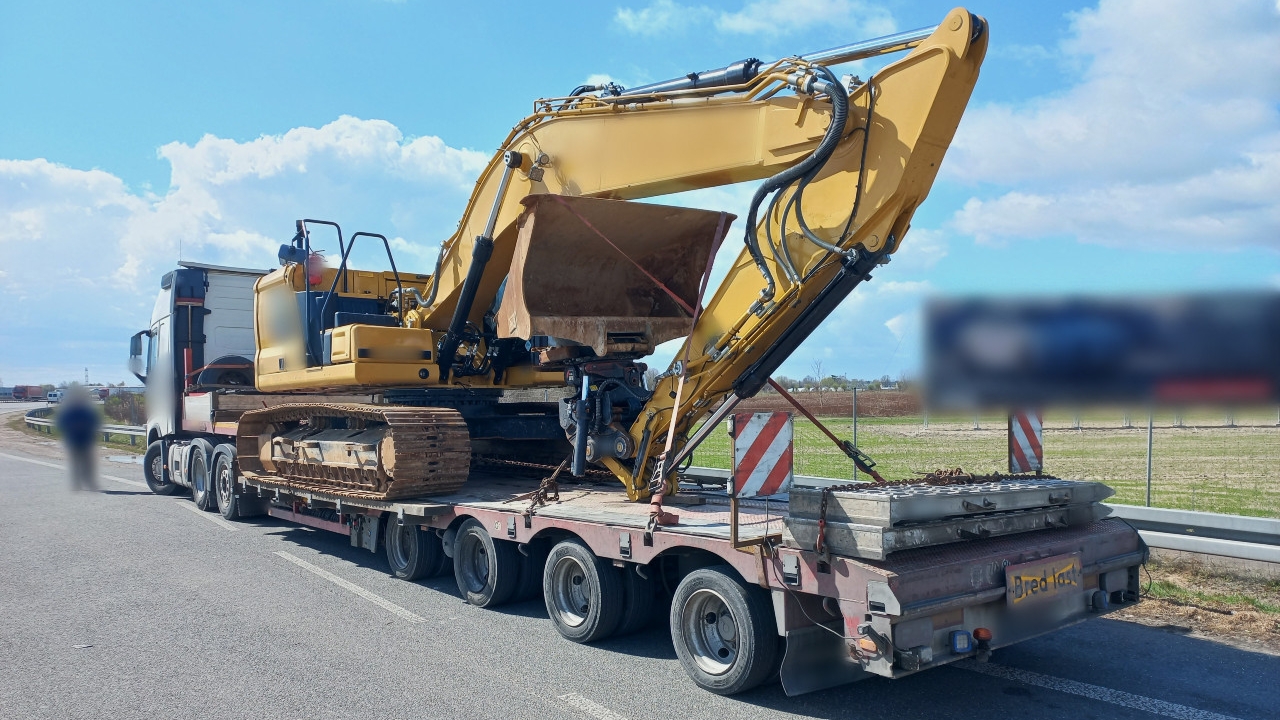 Transport ładunku nienormatywnego bez zezwolenia